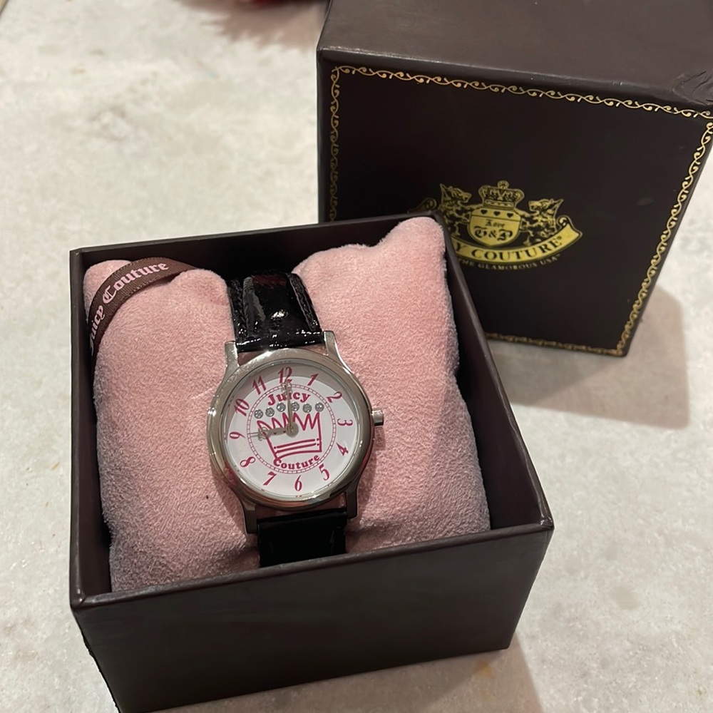 NEW IN BOX Y2K juicy couture crown watch